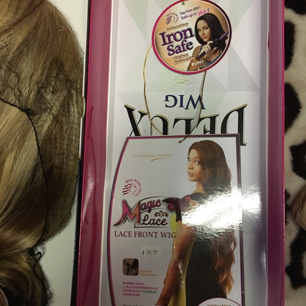 Deluxe lace front wig